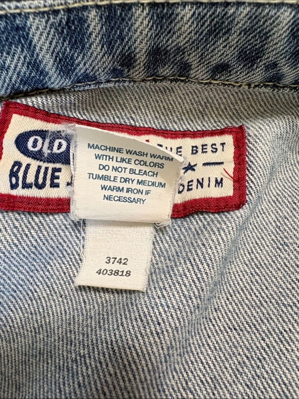 Old Navy Classic Light Blue Denim Jacket - Women Size L - Picture 4 of 4